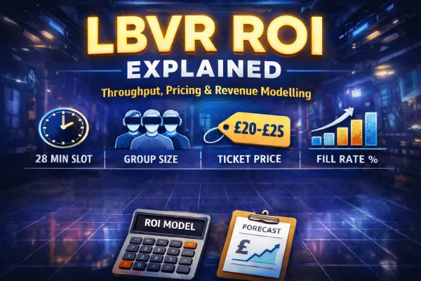 LBVR ROI explained: throughput, pricing, and realistic revenue modelling